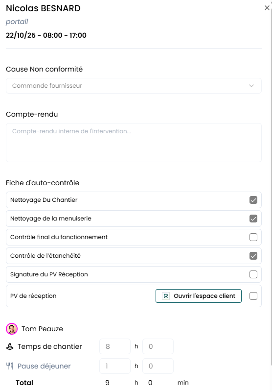 Guide dutilisation du métreur 8